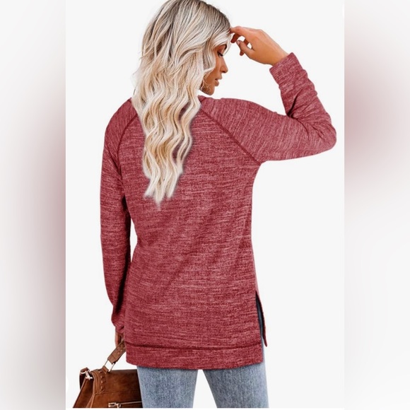 New- Mia Longsleeve Lightweight Tunic Top - Picture 3 of 3